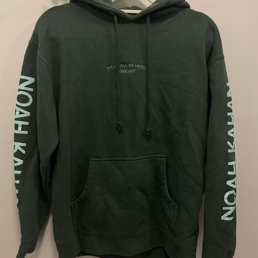 Noah Kahan Merch - Green M Hoodie